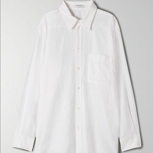 Babaton White Button-up